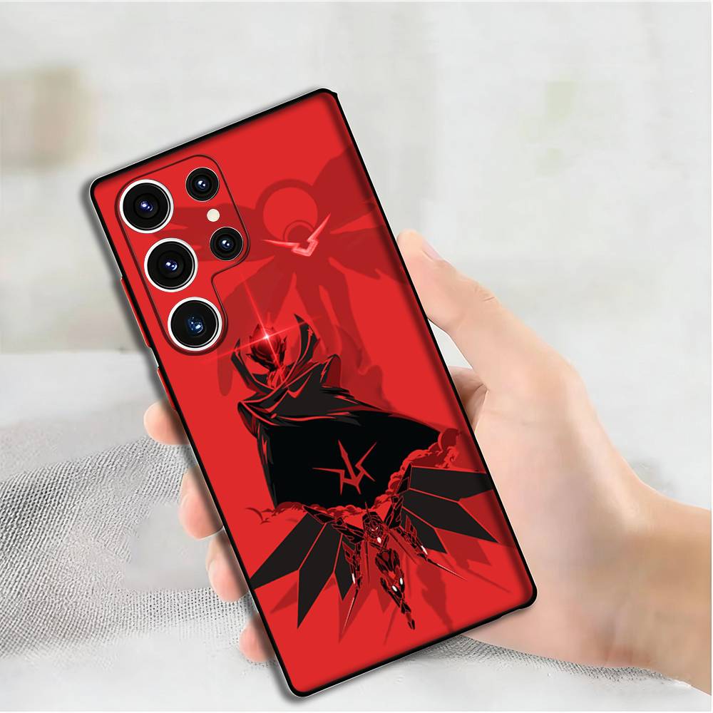 Anime L-Lelouch Phone Case For Samsung S24,25,23,22,21,20 Plus Ultra 5G Lite Shockproof Cover