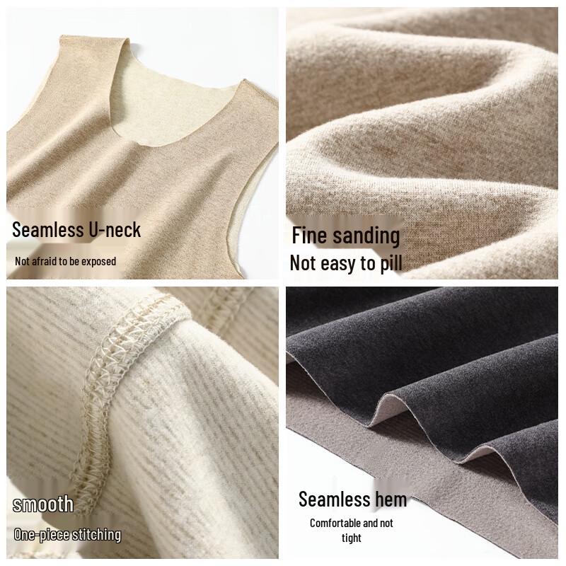 JEEP SPIRIT Men's Thermal Silk Cashmere Blend Base Layer