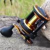 Trolling Fishing Reel Drum Fishing Wheel 6.1 :1 High Speed Gears 3 Ball Bearings
