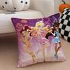 Anime TV LLoliRock Cushion Cover Throw Pillow Cover Hidden Button Durable Polyester Chair Cushion