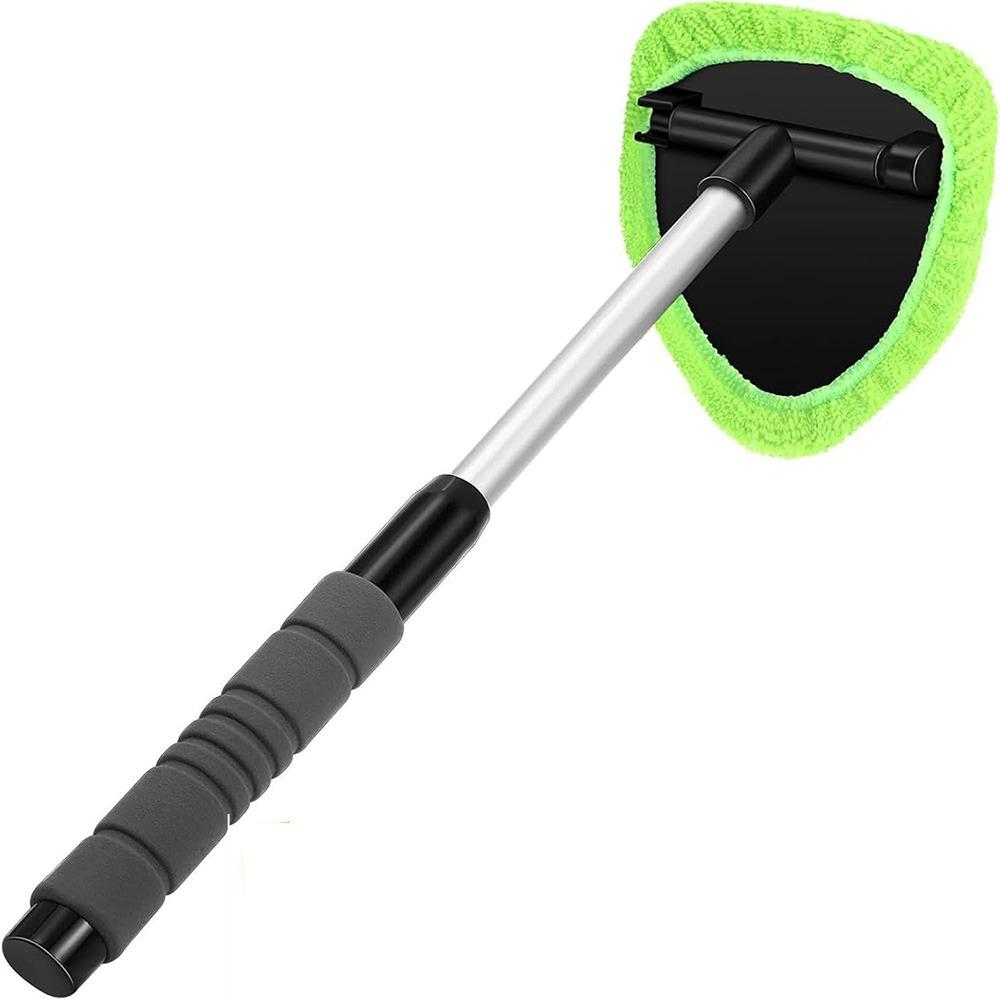 Teleskopická rukojeť Nástroj na čištění čelního skla Opakovaně použitelné podložky Rozšiřitelná rukojeť Čistič autoskel Omyvatelný mikrovláknový čistič oken