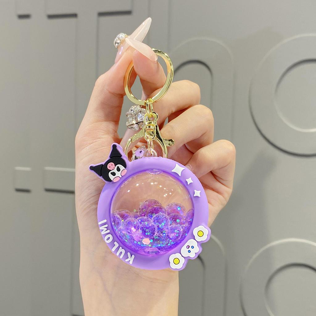 Liquid Eyecatching Acrylic Panda Keychain Trendy And Fun Gift For Friends Family And