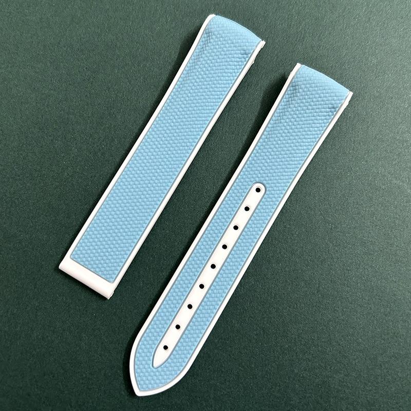 

Для Omega Swatch Совместный бренд Planet Snoopy MoonSwatch Speedmaster Изогнутый резиновый ремешок для часов Ремешок для часов 20 мм Браслет Наручный браслет 20mm No buckle