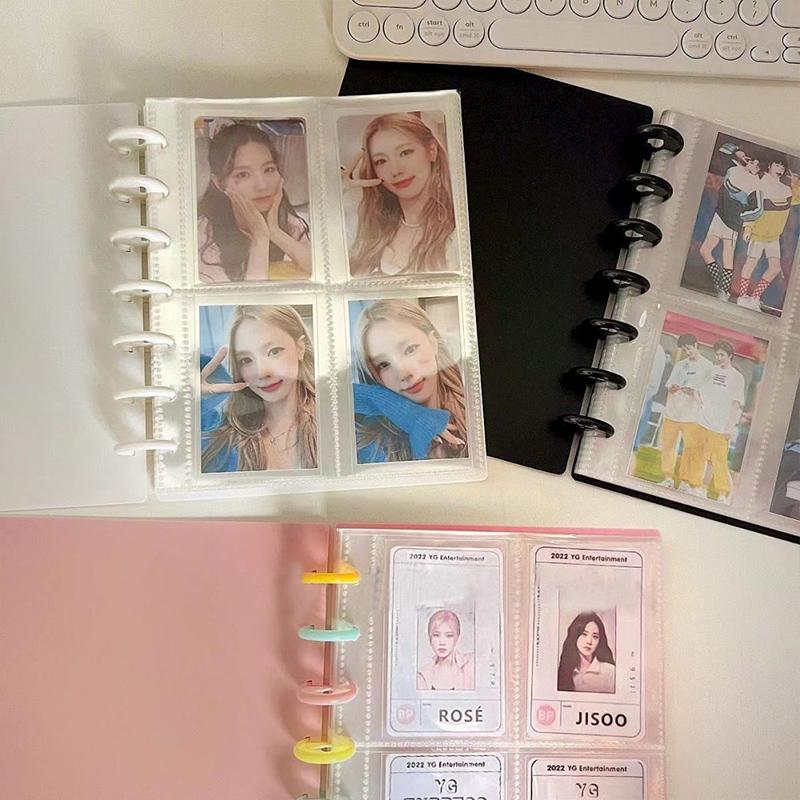Mini Idol Star Card Collect Book 3 inch Photo Album Kpop Photocard Picture Holder Fans Gift Small Card Storage Binder
