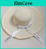 Beach Straw Hat Women Sun Protection Hat With Round Top And Arched Brim For Vacation