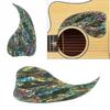 Folk Acoustic Guitar Self-Adhesive Scratch Plate Replacement PVC Guitar Pickguard Anti-Scratch Guard Plate Enduring