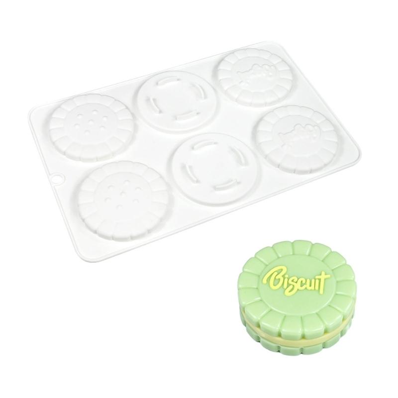 

Food Grade Silicone 6 Cup Cake Molds Kids Friendly Baking Supplies Ideal For Making Dessert Biscuits And Pastries белый