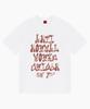 Keuligeon Anti-Normal Crigun Semi-Overfit Short Sleeve Tee White