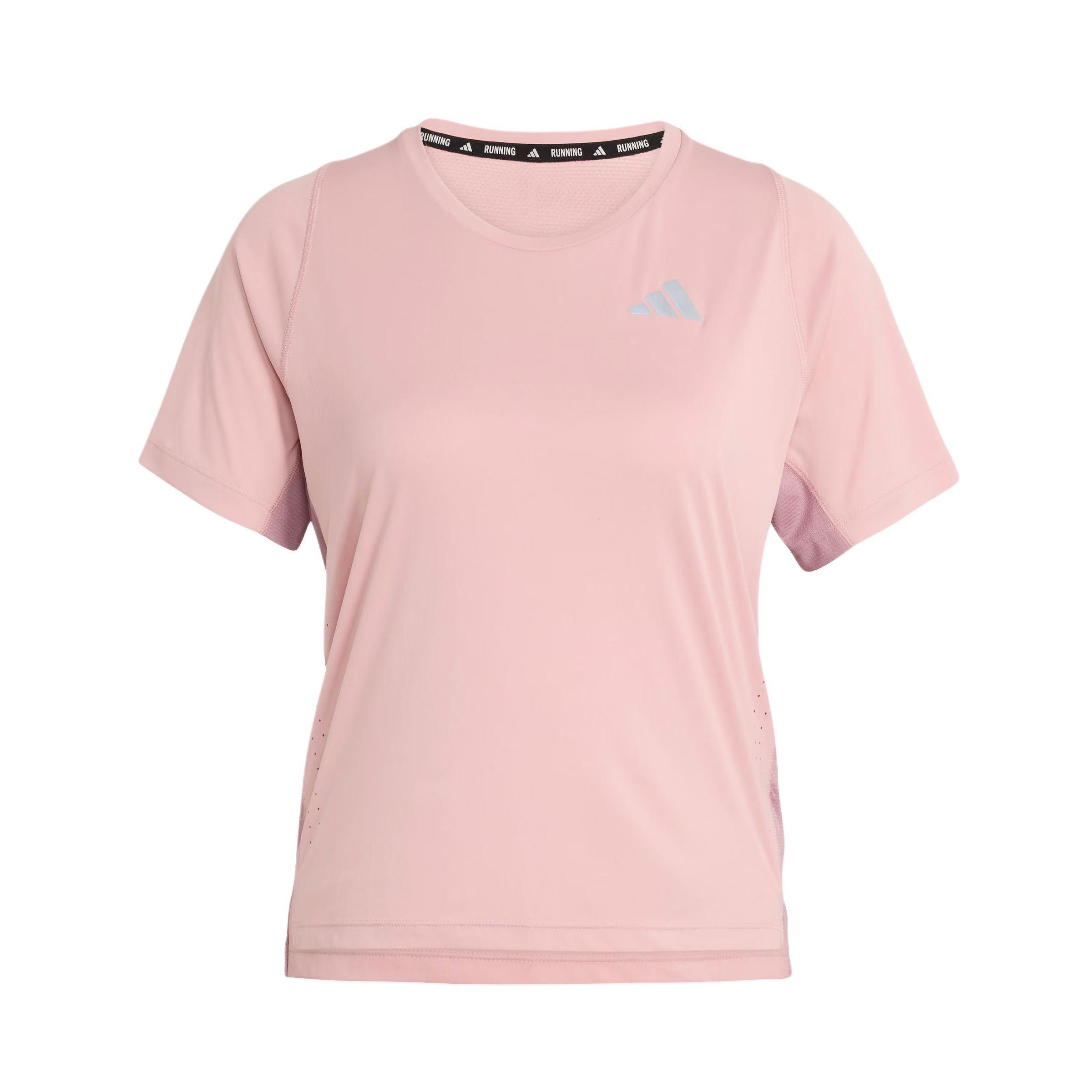 Adidas Running T Shirts Women s Magical Purple Pink Moderate KT1706 L