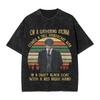 Peaky Blinders GARRISON TAVERN Acid Wash T-shirts Men Women Summer Cotton Clothing Round Neck Short Sleeved Tee