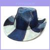 Western Cowboy Hat For Men Women Vintage Winter Warmth Sun Protection Party Accessory