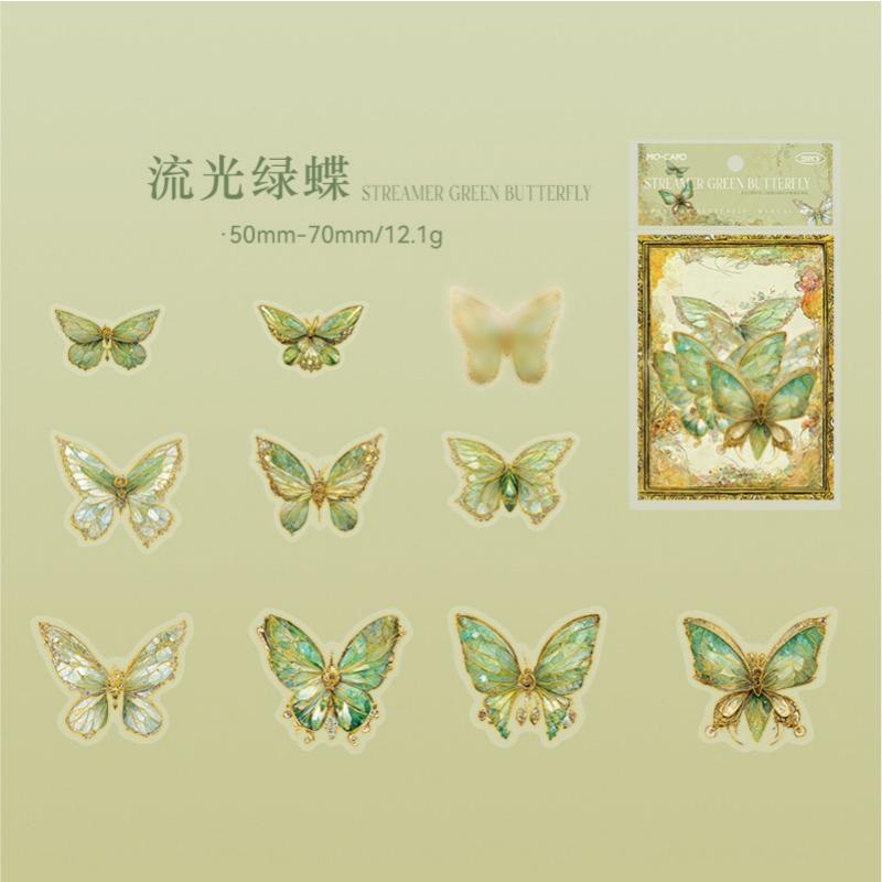 Dreamy Style Butterfly Pet Sticker Pack For Diy Hand Account Guka Decoration
