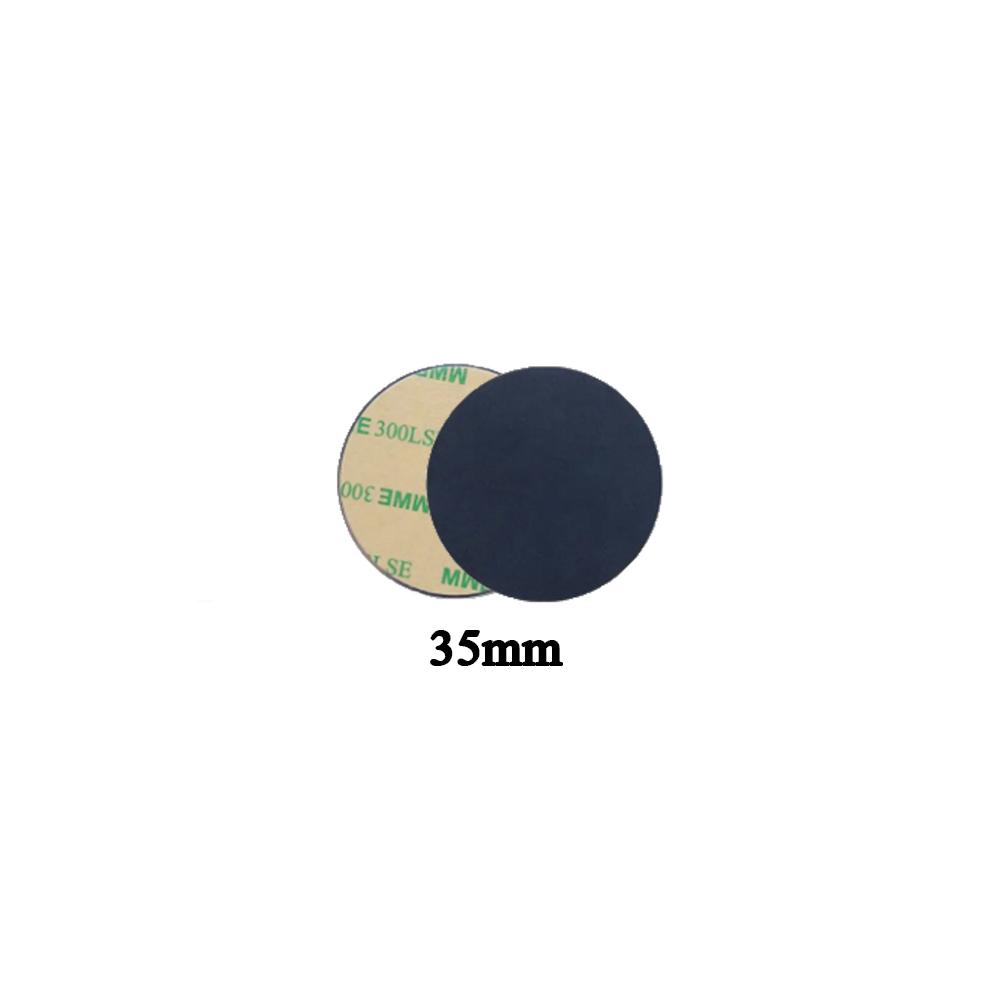 10 Stück Schwarze Magnetische Metallplatte Für Auto Handyhalter Universelles Eisenblech Scheibenaufkleber Halterung Handy Magnetständer