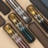 Spoon, Fork, Chopsticks, Stainless Steel Tableware Three-piece Set, Student Nordic Style