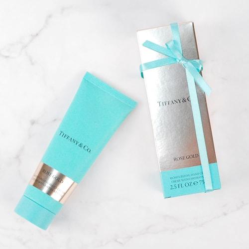 [Gift Wrapping Included] Limited Edition Tiffany Blue Rose Gold Hand Cream, 2.5 Oz (Approx. 75 Ml), Original