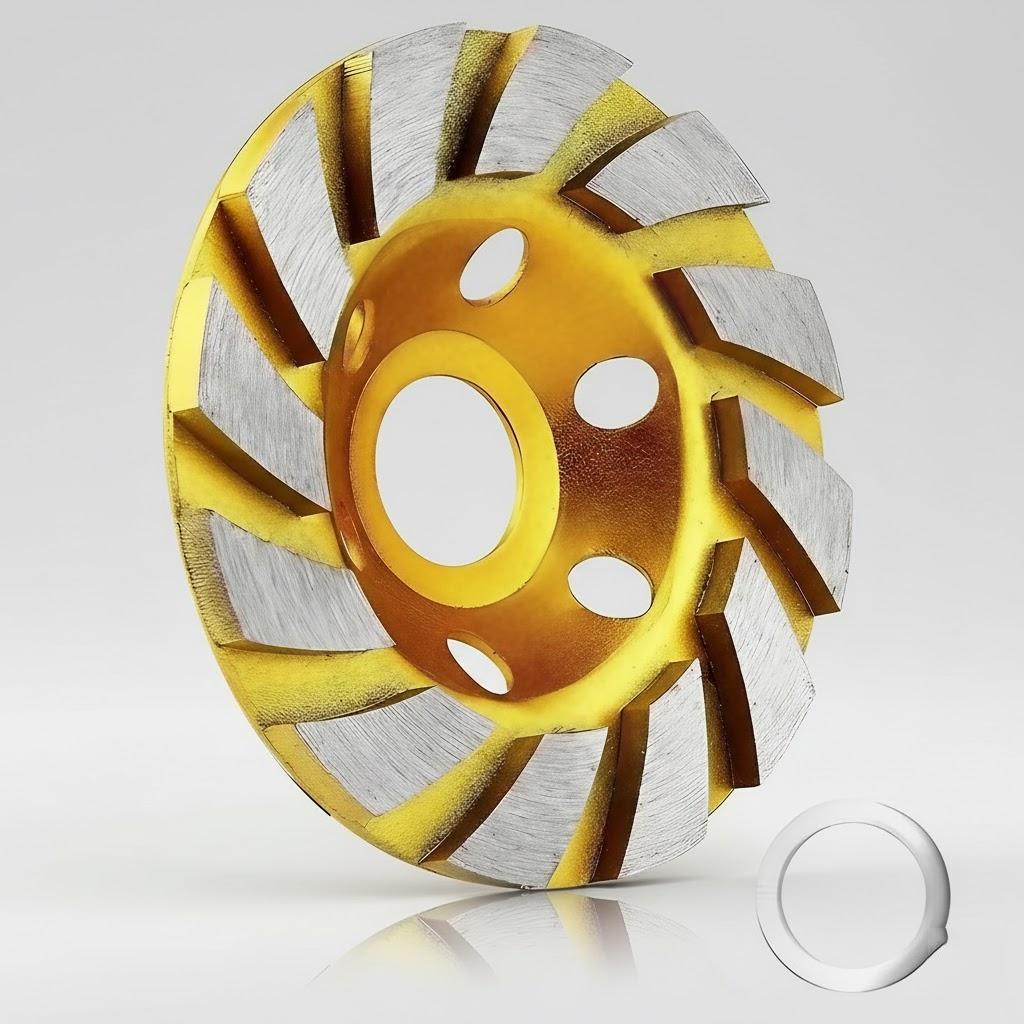 

STONEGO Diamond Grinding Disc Angle Grinder Concrete Floor Polishing Wheel Cement Stone Grinding Tool