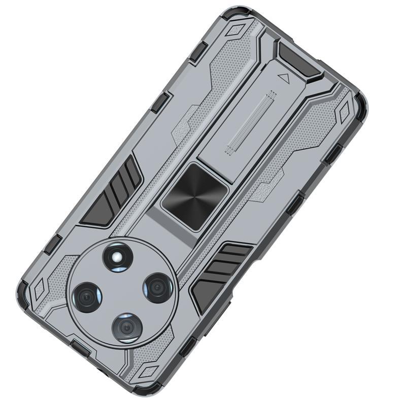 For Hauwei Nova Y90 Case Camera Protect Car Magnetic Stand Phone Case For Huawei Nova Y90 Y 90 90Y Armor Shockproof Back Cover
