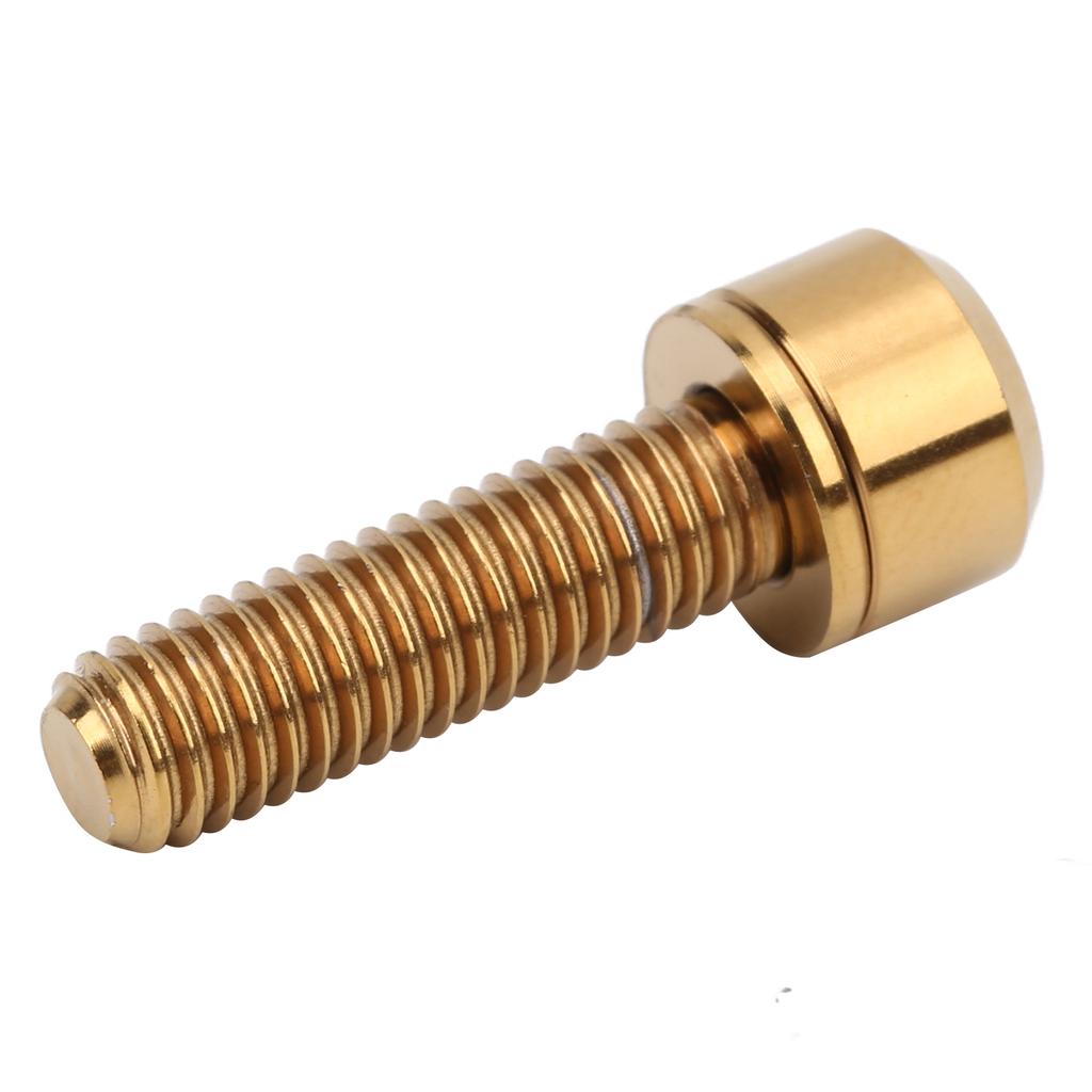 6Pcs Portable for M5x18   Alloy Mountain   Road Bike Stem Screw High Strength