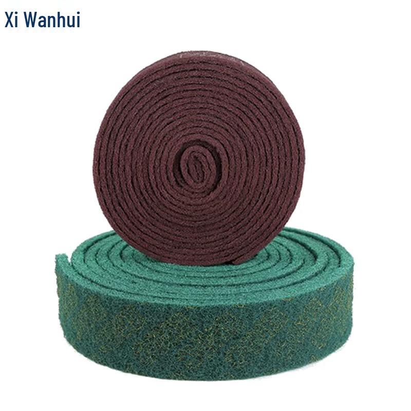 XWH Thickened Green Emery Scrub Pad Roll