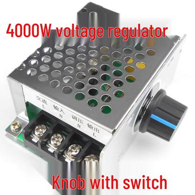 220V AC Motor Snelheidsregelaar met Ventilator, Dimming en Temperatuurregeling
