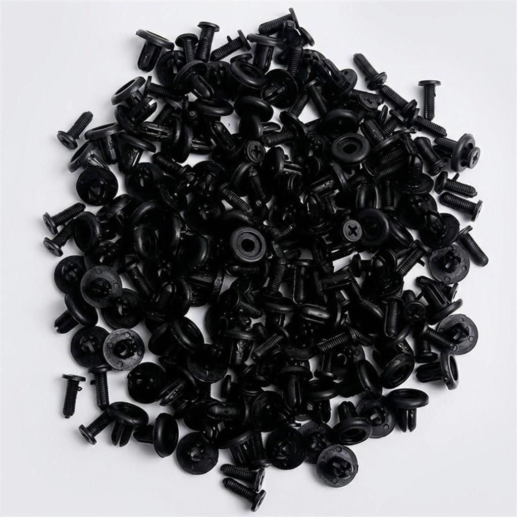 Mixed Auto Fastener Car Bumper Clips Retainer Rivet Door Panel Fender Liner Screw Clip Universal Fit
