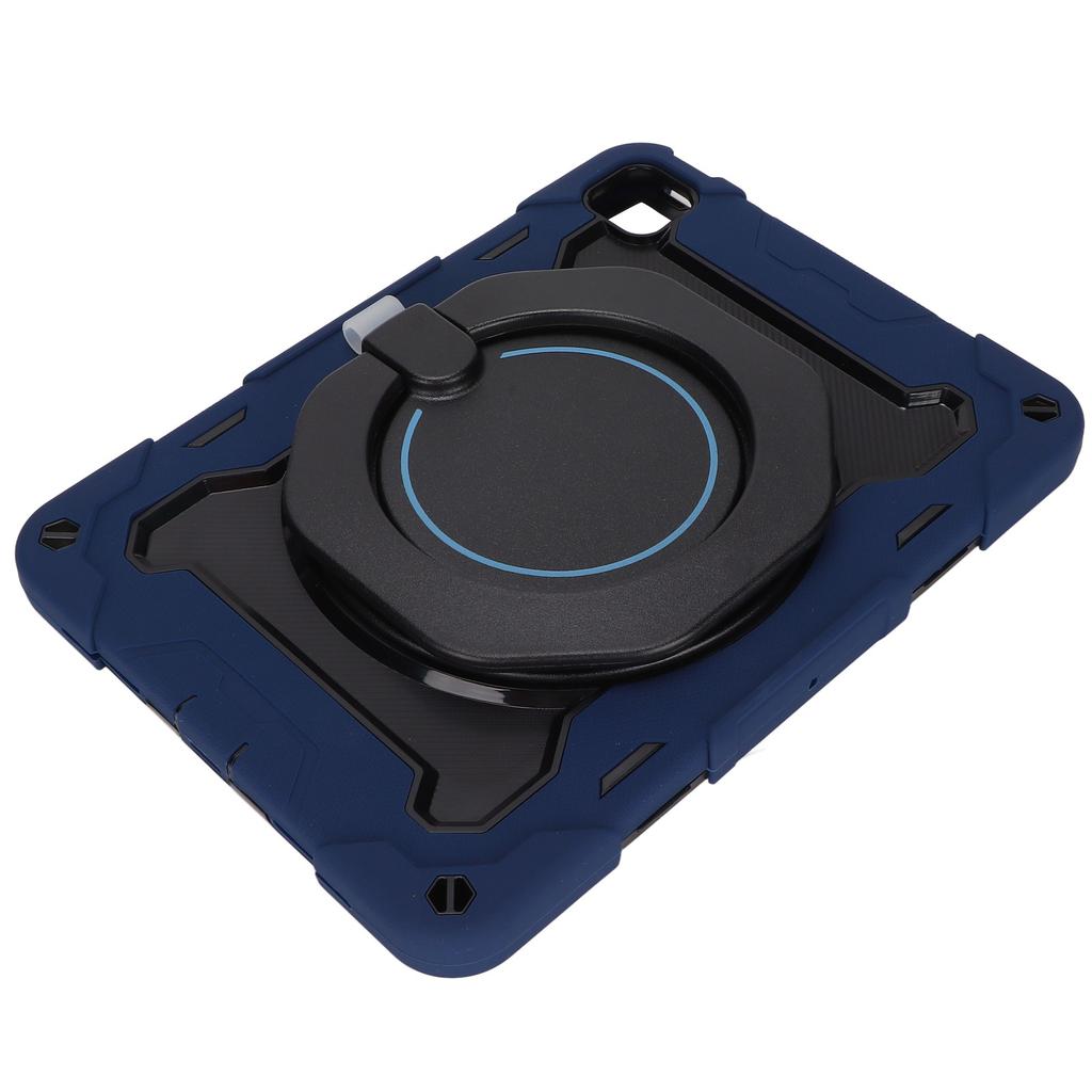 IOS Tablet Case 11in 3 Layer Shockproof Slim Tab Case with 360 Rotating Kickstand Shoulder Strap