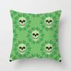 Colorful Skull Flower Pillowcase Decorative Printing Square  Car Sofa Fashion Cushion Cover 45*45cm Home Decoration