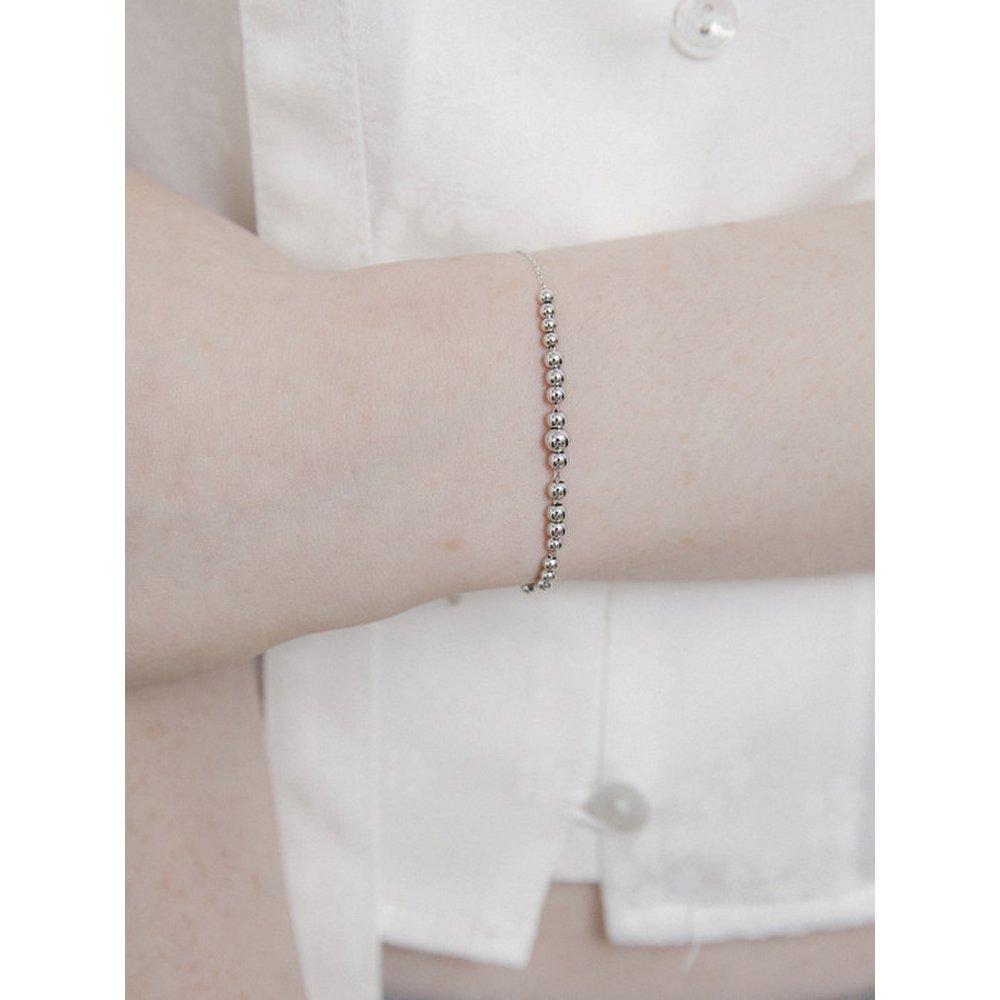 [925 Silver] Moving Ball Bracelet (Silver) Bh7B52703W9175