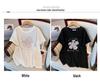 Women's Plus Size Short-Sleeve Loose Mid-Length Slimming Round Neck T-Shirt (Sizes 200-350) Model 6506
