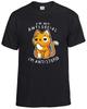 I#039;m Non sono antisociale I#039;m Maglietta Antistupido Uomo#039;s Divertente Sarcastico Carino Gatto Maglietta Top Unisex T-Shirt