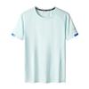Men's Large Quick-Dry Outdoor Sports T-Shirt - Summer Short-Sleeve with Group Printing