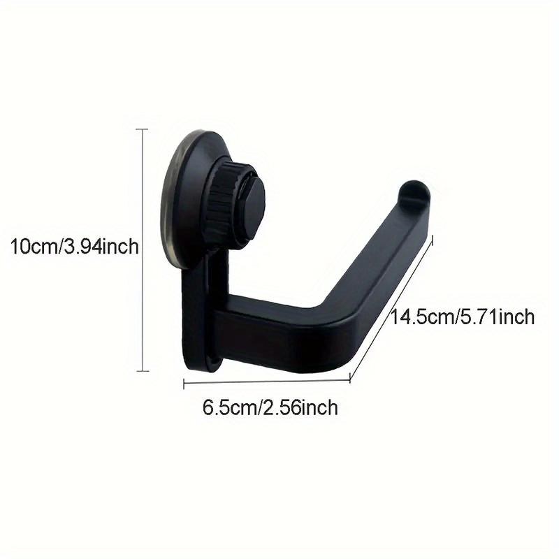 Heavy Duty Adhesive-Free Paper Towel Holder - Extra Strong Grip for Bathroom and Shower