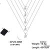 Customized Name Heart shaped Puzzle Necklace Stainless Steel Personalized Love Puzzle Friendship Necklace Family Jewelry Gift