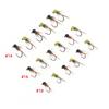 6PCS Jig Tungsten Bead Head Nymph Euro Nymph Fast Sinking Barbless Hook Fly Fishing For Trout Grayling Panfish Insect Baits Lure
