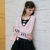 CEST MOIDEW Cest_Ribbon Dot Long Sleeve Top