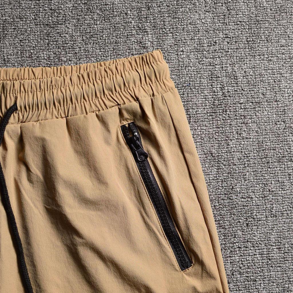 Men's Summer Fitness Running Shorts - Muscle Fit Sports Pants