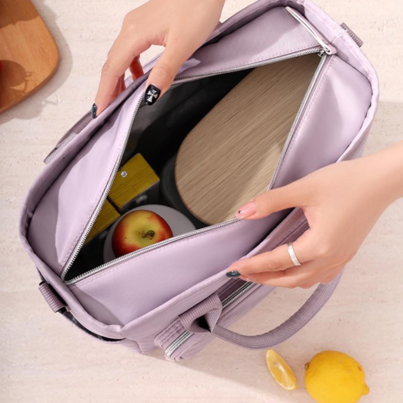 Weiche Kühltasche, Isolierte Zusammenklappbare Lunch-Kühltasche für Arbeit, Camping, Strand, Reise, Tragbar, Weichseitig, Auslaufsicher, Wate