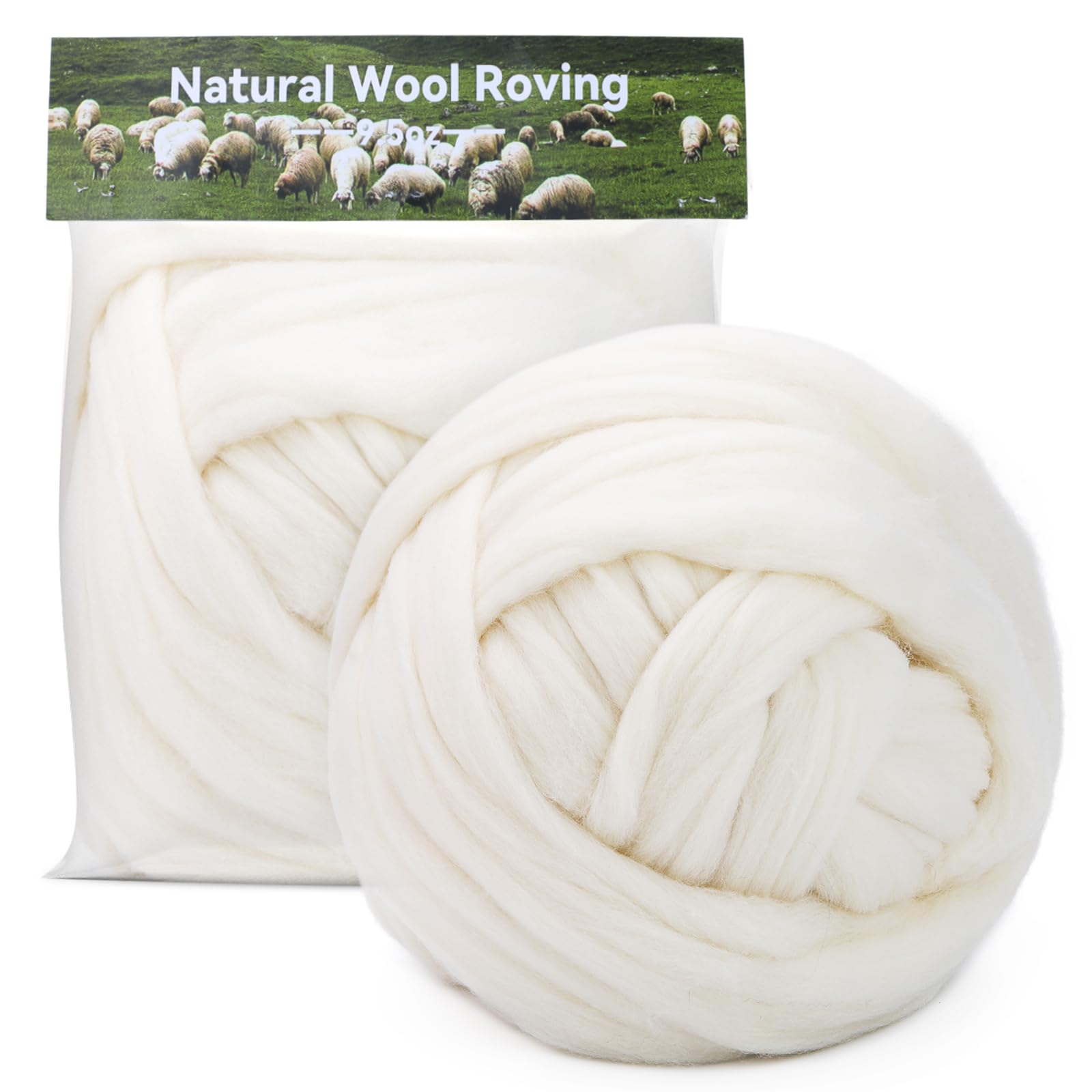 

Fenrry 270 г шерстяная ровница шерстяная пряжа иглы для валяния шерстяное волокно шерстяной ровницы для шерстяного войлока принадлежности DIY фестиваль ремесленные материалы белый