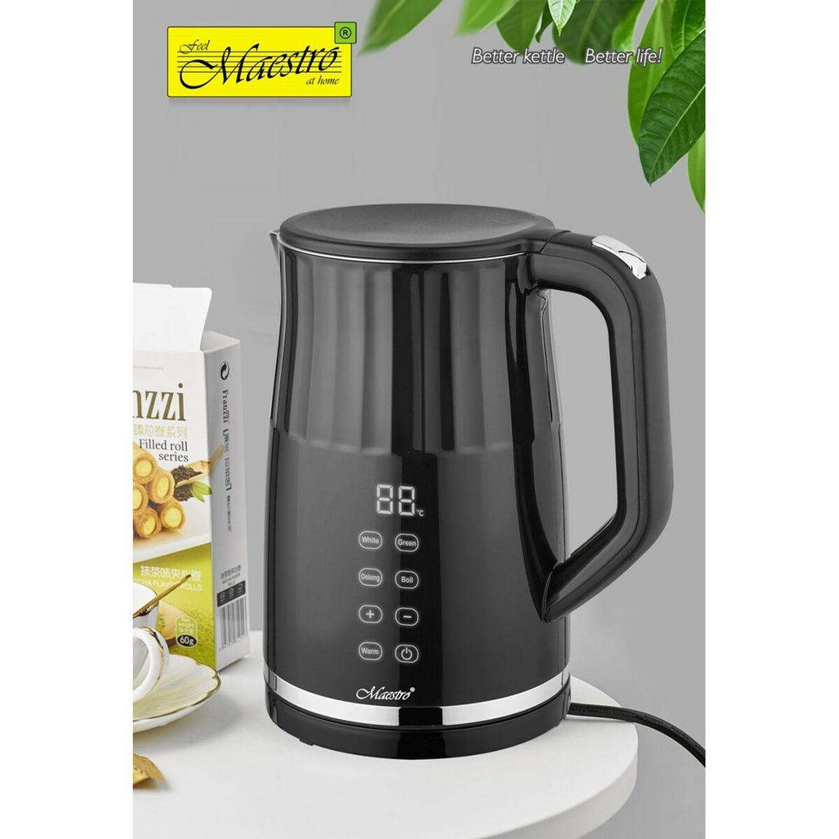 Feel Maestro Wasserkocher MR-049 Schwarz Transparent 2200 W 1,7 l - Bild 4