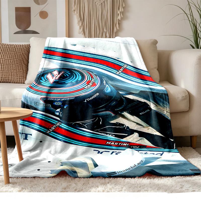 Martini Racing Team  Soft and comfortable flannel Suitable for sofas living rooms outdoor camping travel and also makes a great anniversary gif