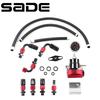 Universal Adjustable Fuel Pressure Regulator For 7MGTE MKIII with Oil 100psi Gauge FPR AN6 Oil Hose Fitting EFI FPR-1005