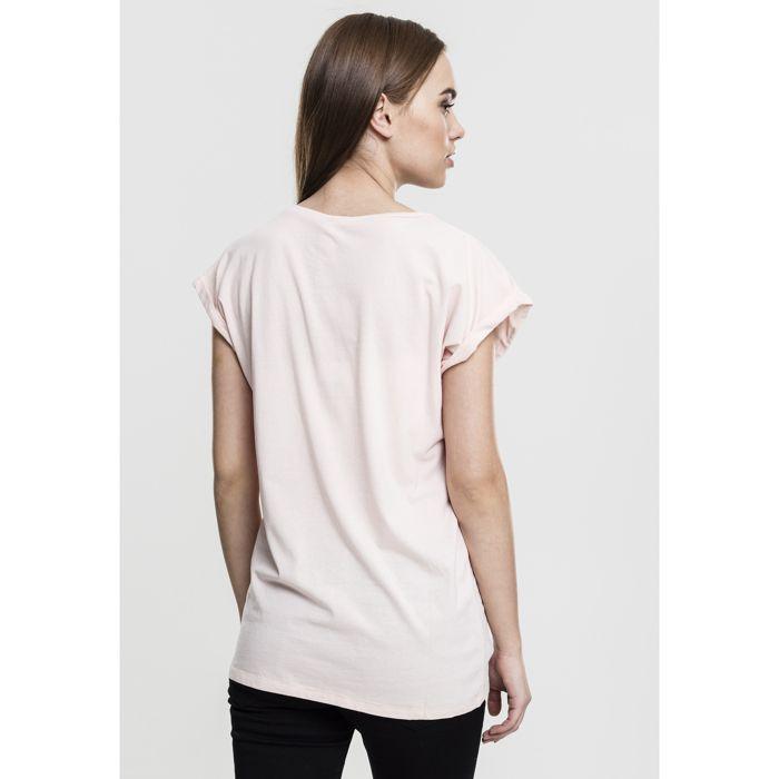 T-shirt femme - Urban Classic - Extended - Rose pâle - Manches longues - 100% coton