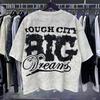 BK08 Summer European and American Trendy Brands Unisex Loose Cotton T-shirt Couple T-Shirt