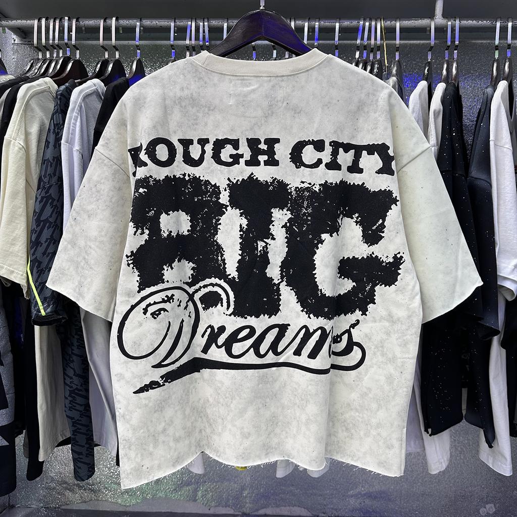 BK08 Summer European and American Trendy Brands Unisex Loose Cotton T-shirt Couple T-Shirt