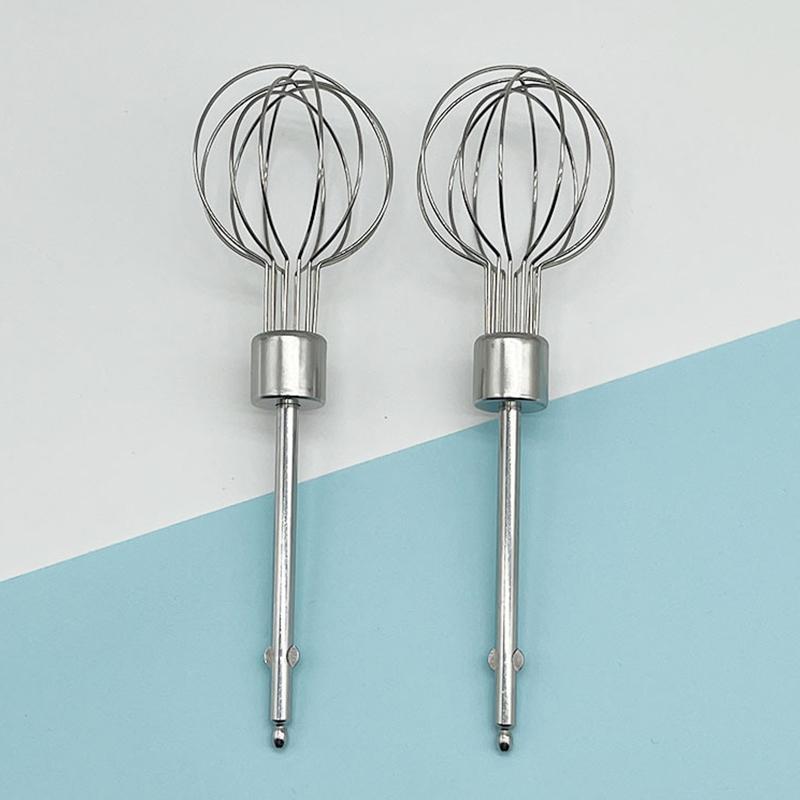 Portable Electric Whisk Replacement Head Kitchen Baking Mixing Tools Lantern-Shaped Handheld Egg Beaters