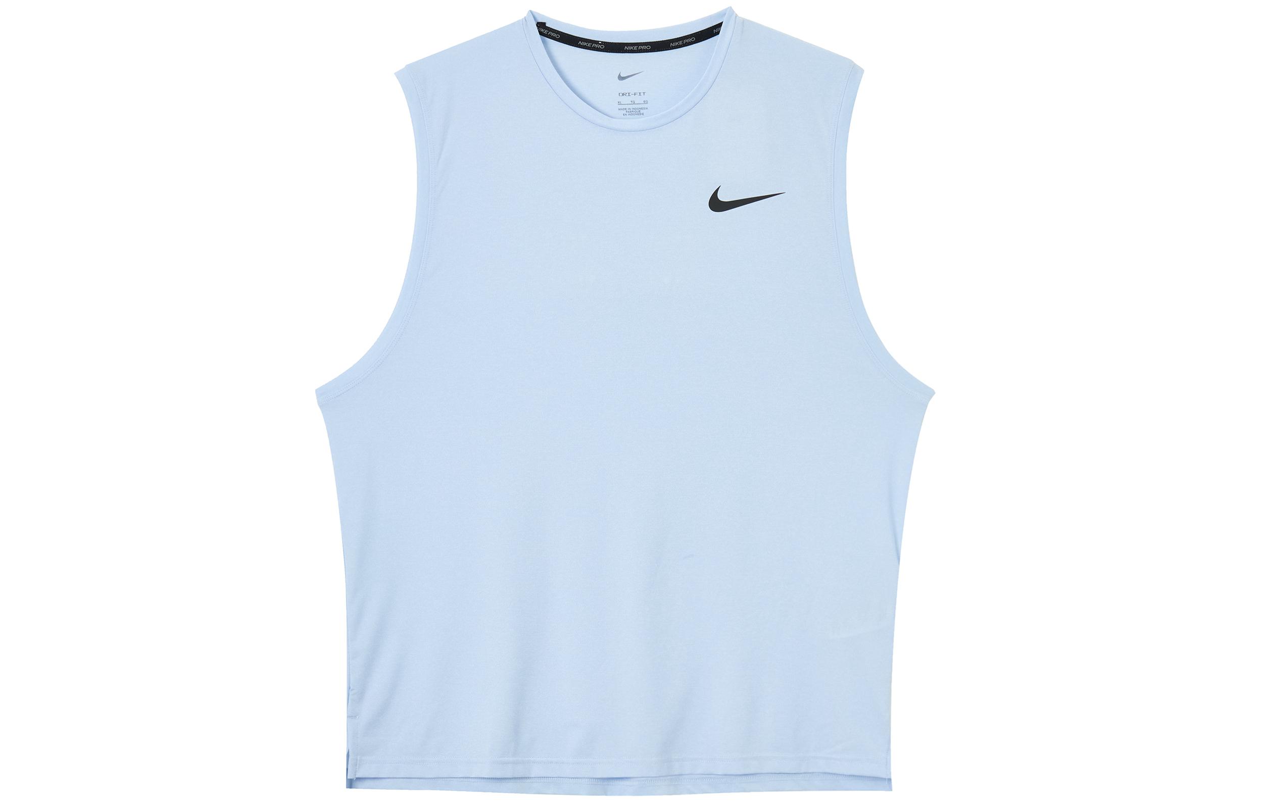 Nike Dry Tank Tops Men s Blue Crew Neck Moderate Other CZ1185-479 XL