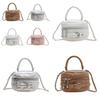 Childrens Bucket Bag With Chain Pattern Pu Material For Kindergarten Girls Daily Use