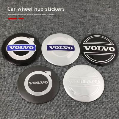 4 Peças 56MM Calota Central de Roda de Carro Autocolante Hub Stickers Para XC90 V90 V60 XC60 V40 EC40 EX40 S80 S60 S90 C40 XC40 V70 XC70 C30 C7