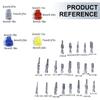 Car Wire Terminals Connector Pin 1-3.5mm Auto Electric Connector NonInsulated Plug Removal Male Female Crimps Pin