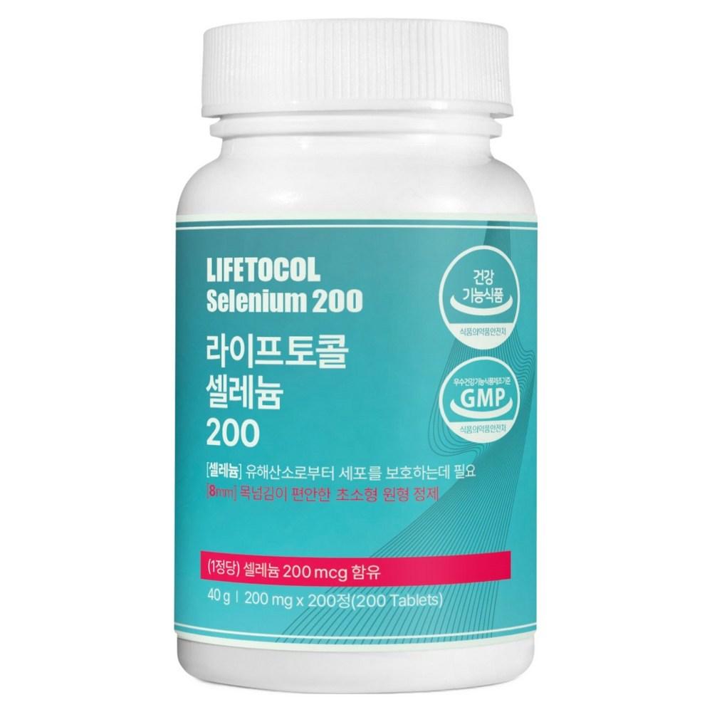 LifeTocol Selenium 200 40g 1 Pcs 200 Tablets